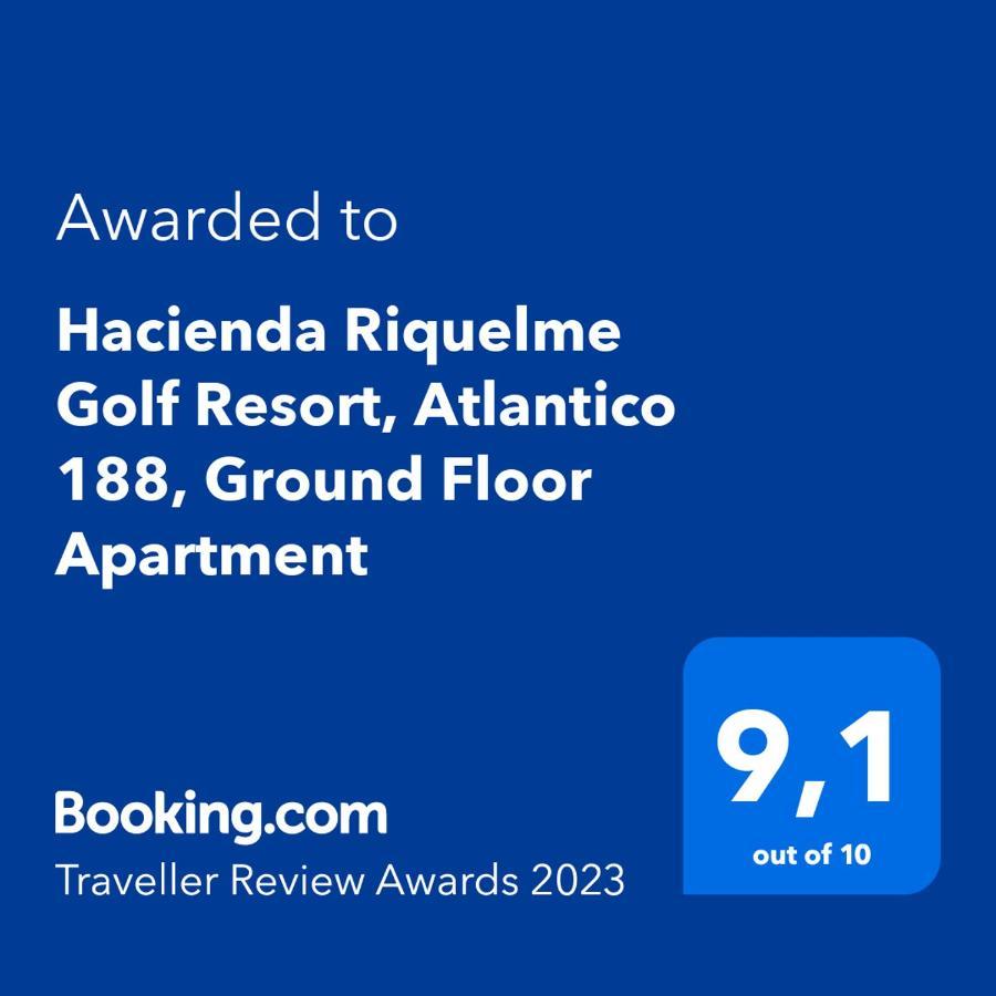 Hacienda Riquelme Golf Resort, Atlantico 188, Ground Floor Apartment 苏兹纳 外观 照片